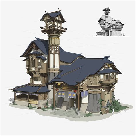 3d Printable Fantasy Buildings